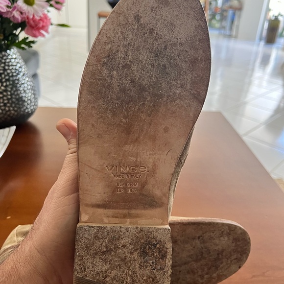 Vince Tan Suede Loafers main image 5